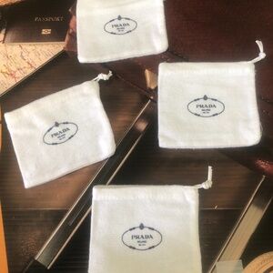 PRADA Cardholder Dust Bag Set of 4
